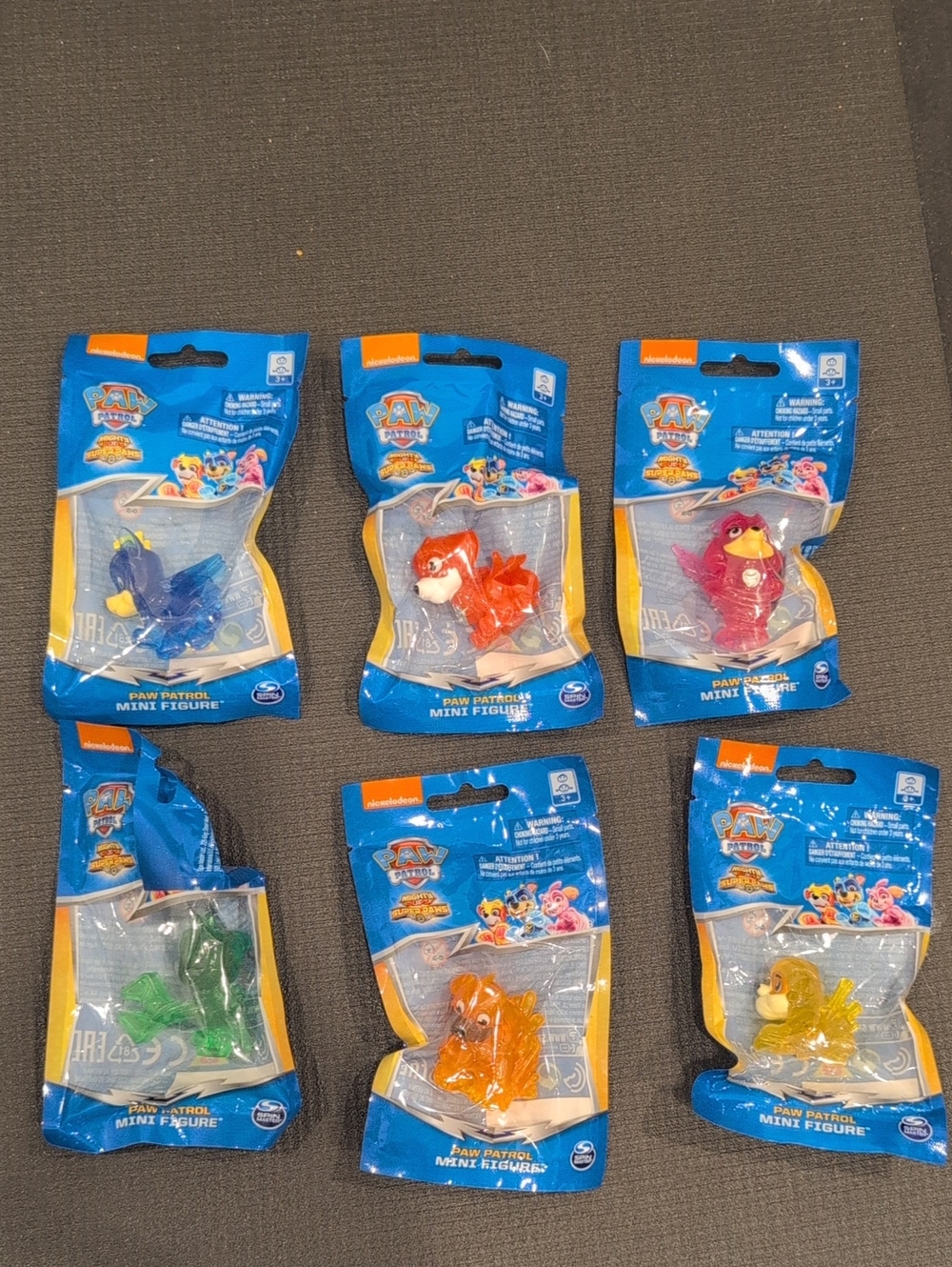 Paw Patrol Mighty Pups Mini Figures